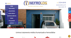 Desktop Screenshot of nefrolog.com.br